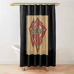 Whistlin Diesel Retro Shower Curtain