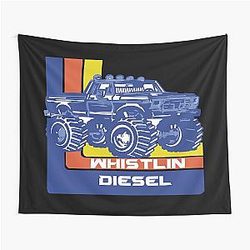 Whistling Diesel Monster Tapestry