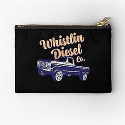 Whistlindiesel Merch Co Logo Zipper Pouch