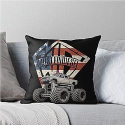 Whistlin' Diesel Merch Throw Pillow
