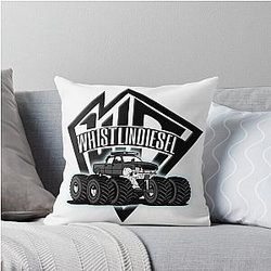 Whistlindiesel Throw Pillow