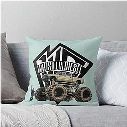 WhistlinDiesel Throw Pillow