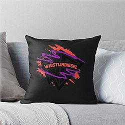 Whistlindiesel Throw Pillow