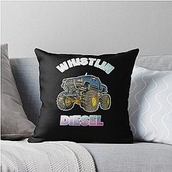 Whistlindiesel Throw Pillow