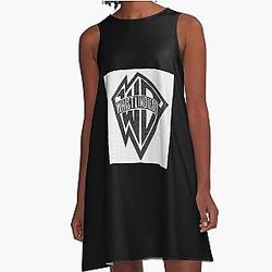 Whistlindiesel Retro A-Line Dress