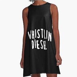 Whistlin Diesel A Line Dress
