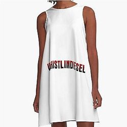 Whistling A-Line Dress