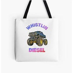 Whistlindiesel All Over Print Tote Bag