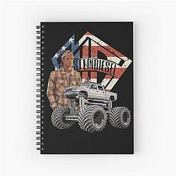 Whistlin Diesel Merch Spiral Notebook