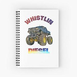 Whistlindiesel Spiral Notebook