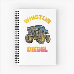 Whistlindiesel Spiral Notebook