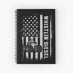Whistlindiesel Spiral Notebook