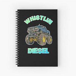 Whistlindiesel Spiral Notebook