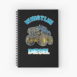 Whistlindiesel Spiral Notebook