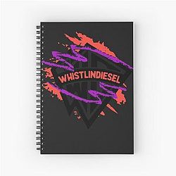 Whistlindiesel Spiral Notebook