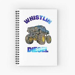 Whistlindiesel Spiral Notebook