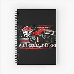 Whistlindiesel Spiral Notebook