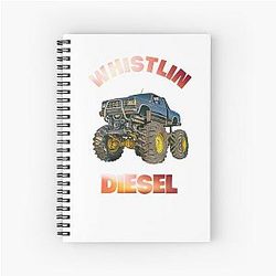 Whistlindiesel Spiral Notebook