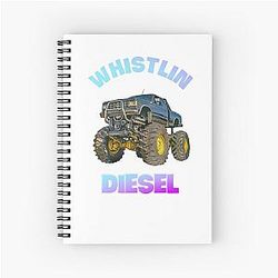 Whistlindiesel Spiral Notebook