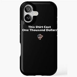 Whistlindiesel Merch - This Shirt Costs $1000 iPhone Tough Case