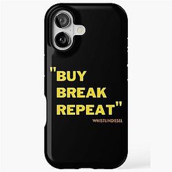 Whistling Diesel Funny Quote iPhone Tough Case