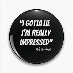 Whistling Diesel I'm Impressed Sticker - T-shirt Pin