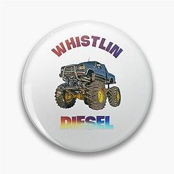 Whistling Diesel Pin