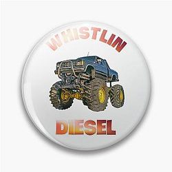 Whistling Diesel Pin