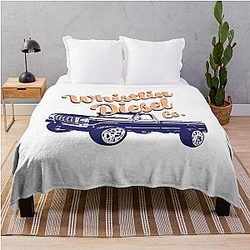 Whistlin Diesel Co. Merch Logo Throw Blanket