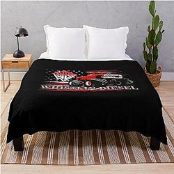 Whistlindiesel Throw Blanket