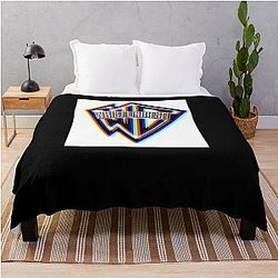 Whistling Diesel Glitch Throw Blanket