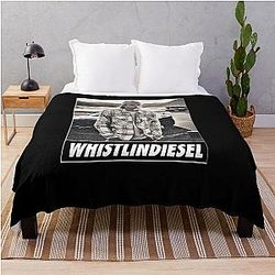 Whistlin' Diesel Throw Blanket