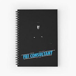White Collar Consultant Spiral Notebook