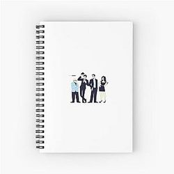 White Collar the Spiral Notebook
