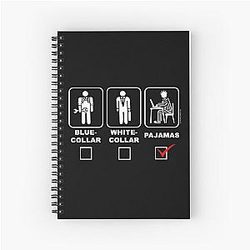 Blue collar or pajama notebook