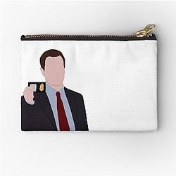 FBI Agent Peter Burke White Collar Zipper Pouch