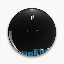 White Collar Consultant Pin