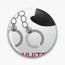 White Collar Pin