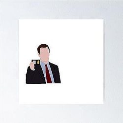 FBI Agent Peter Burke White Collar Poster
