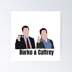 Burke and Caffrey - White Collar USA Poster