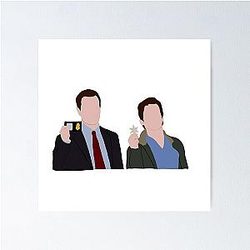Peter Burke and Neal Caffrey  -  White Collar USA Poster
