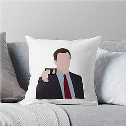 FBI Agent Peter Burke White Collar Throw Pillow