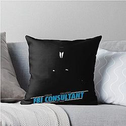 White Collar Consultant Throw Pillow