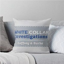 White Collar Investigations Throw Pillow