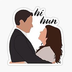 White Collar Sticker