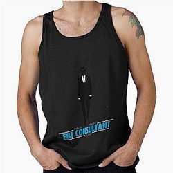 White Collar Consultant Tank Top