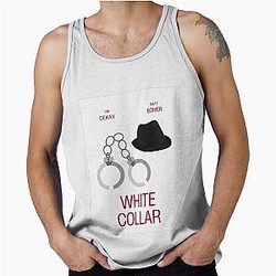 White Collar Poster T-Shirt