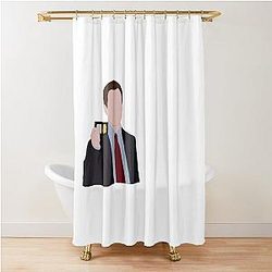 FBI Agent Peter Burke White Collar Shower Curtain