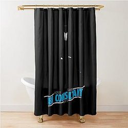 White Collar Consultant Shower Curtain