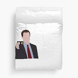 FBI Agent Peter Burke White Collar Duvet Cover